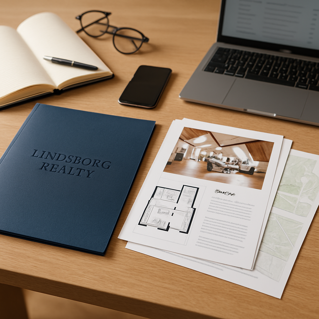 Verkaufsunterlagen perfekt zusammenstellen und präsentieren mit Lindsborg Realty